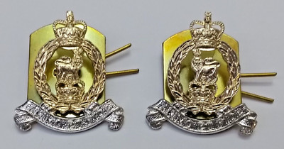 AGC Collar Dogs No 2 Dress Adjutant General's Corps ''Animo et fide''