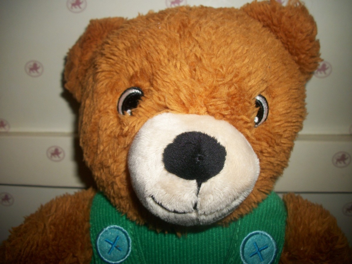 NWT KOHL'S CARES CORDUROY BEAR PLUSH STUFFED ANIMAL TOY