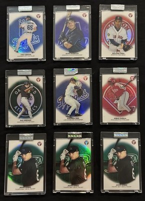 2002 Topps Pristine Refractor Baseball Cards - Lot Of 7 Cards Plus 2 Duplicates 