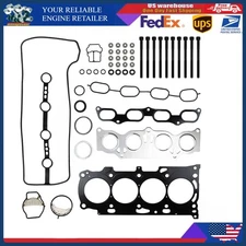 HS26232PT MLS Head Gasket Set Bolts 2AZFE 2.4L For 2001-2006 Toyota Camry Solara