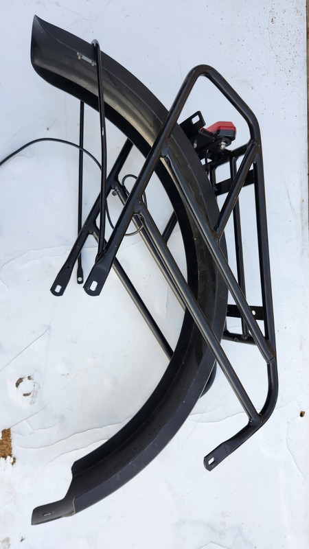 Fucare Gemini Bike, Rear Rack And Rear Fender Only