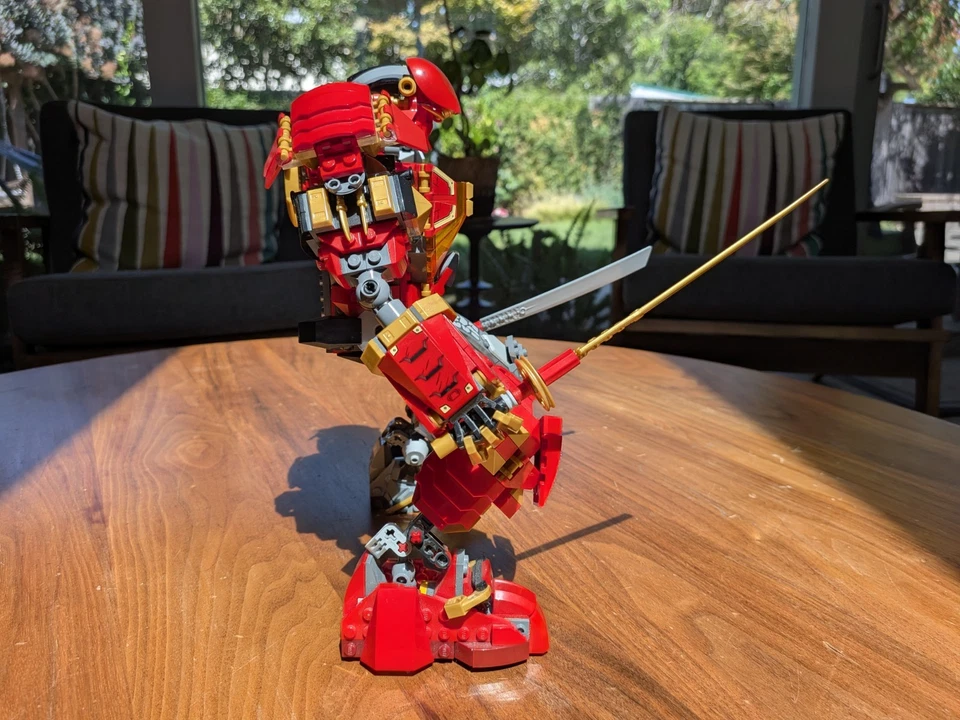 Lego Ninjago Lot - Fire Stone Mech, Fire Fang, Stormbringer incomplete sets - Image 4 of 4
