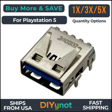 Sony PlayStation 5 PS5 Back USB 3.0 Type-A Port Interface Socket 1x/3x/5x