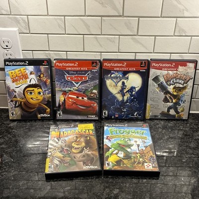 Sony PlayStation 2 PS2 COMPLETE CHILDRENS KID PIXAR DISNEY DREAMWORKS BUNDLE LOT