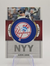 2023 Topps Series 1 - Team Logo Commemorative Patches Aaron Judge #TLP-AJ