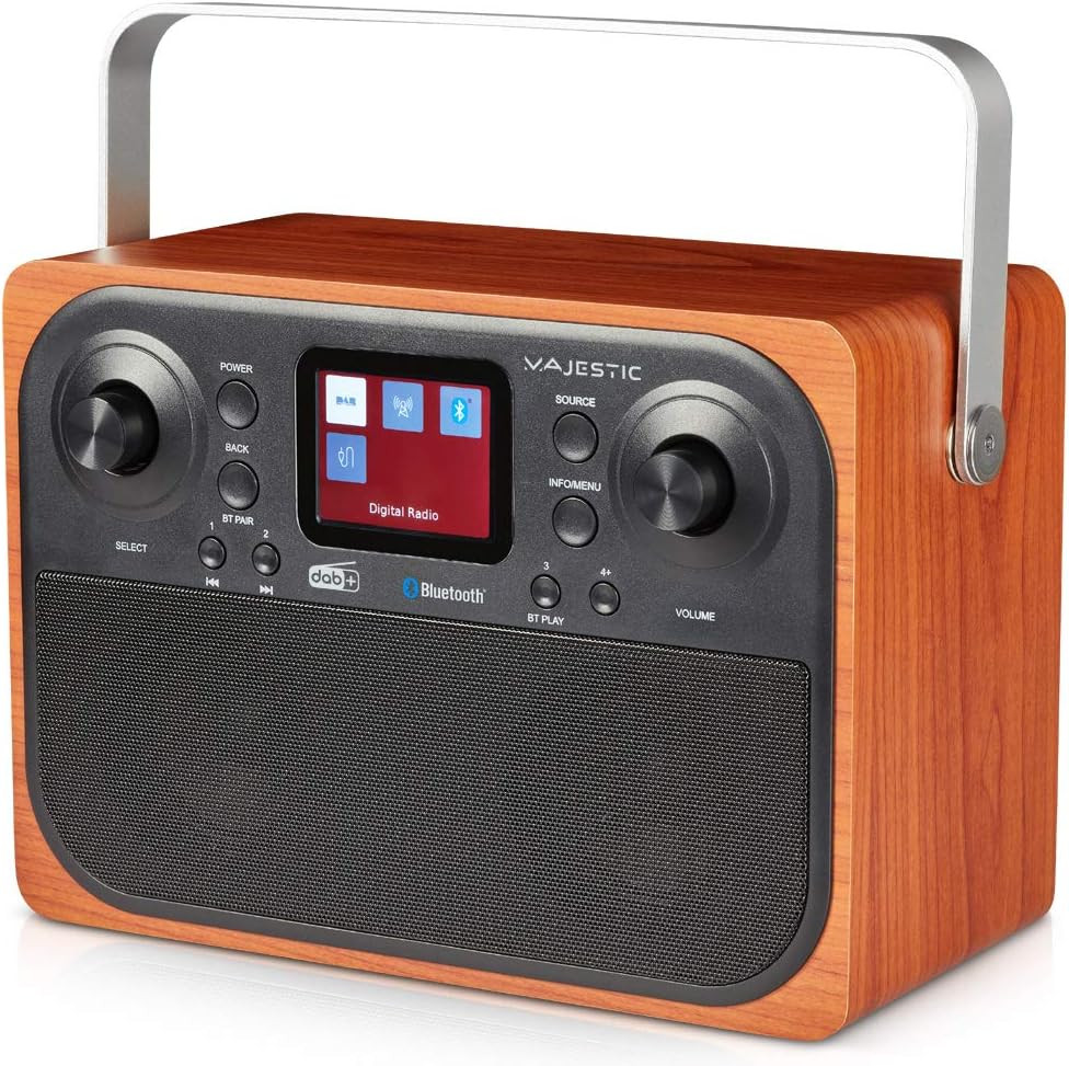 Radio Digitale Semplice per Anziani e Giovani - Majestic RT 197 DAB