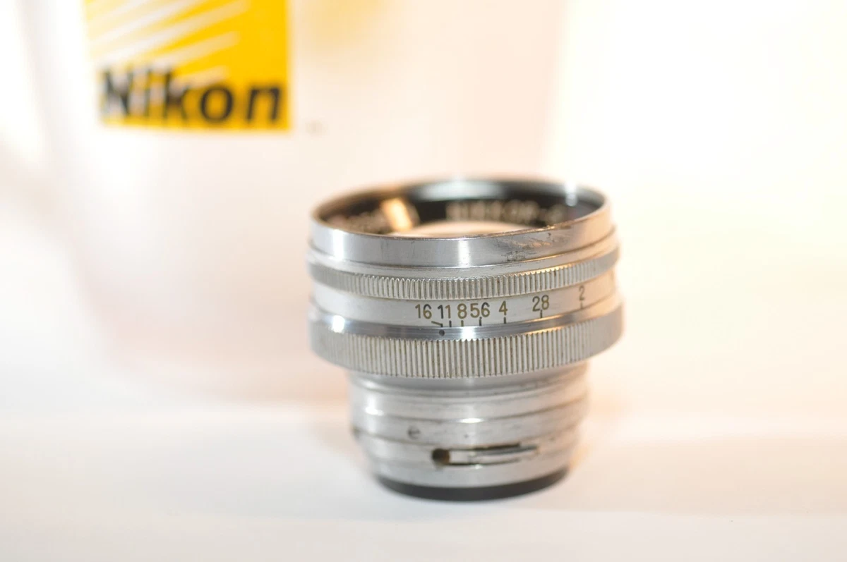 Nikon f/2 Camera Lenses 50mm Focal for sale - eBay
