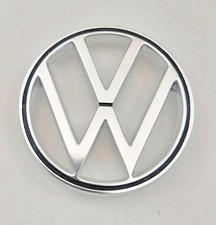 Nos Vw Front Nose Emblem Type 3 Thing 1970-1974 German Nos Vw Front Nose Emblem Type 3 Thing 1970-1974 German