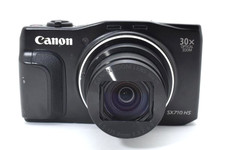 Canon PowerShot SX710 HS Digital Camera Compact Black Tested Working