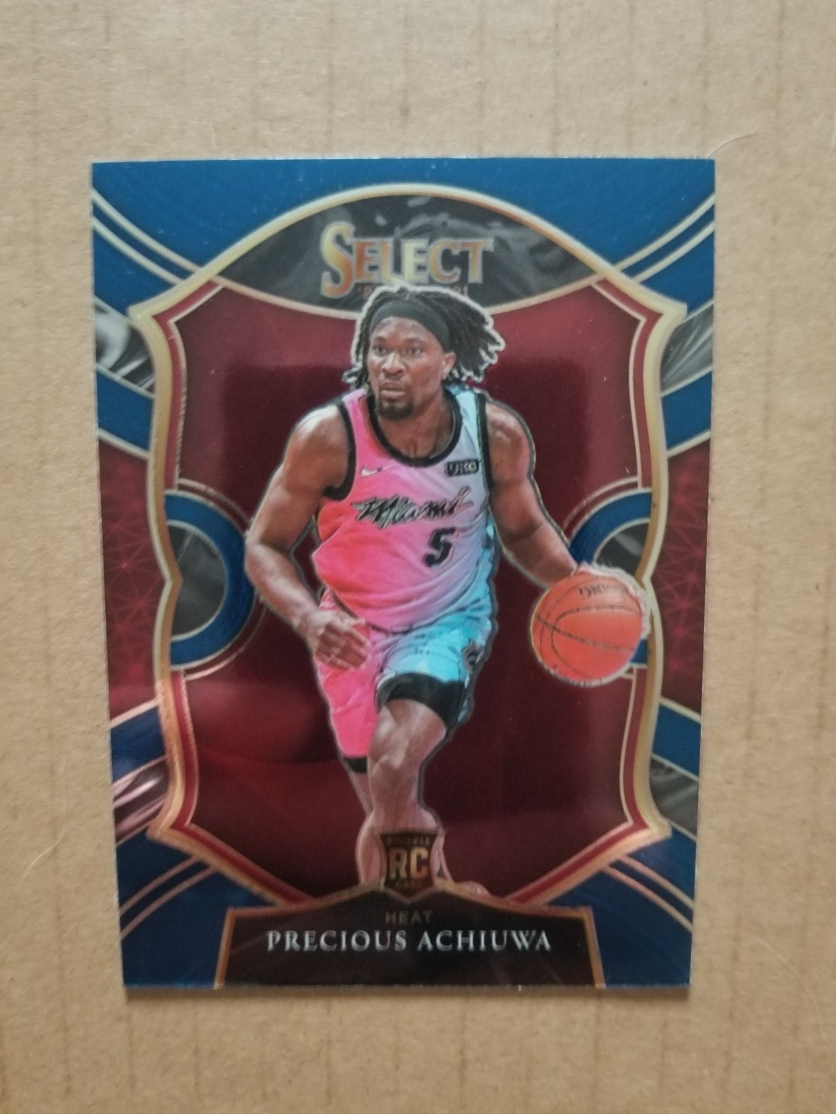 Precious Achiuwa 2020-21 Select Retail Blue Concourse Rookie #80
