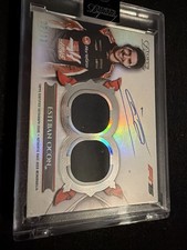 Esteban Ocon 7/10 Dual Relic Auto 2025 Topps Formula 1 F1 Dynasty Card