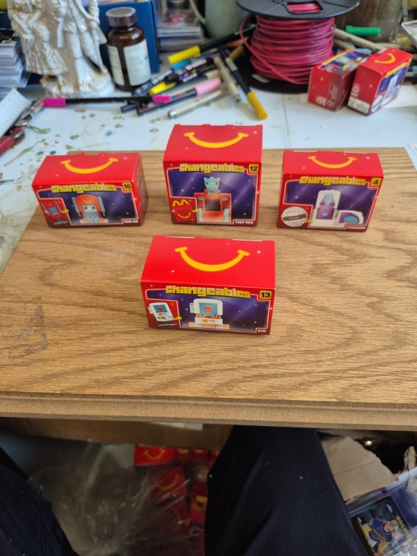 2026 McDonald's Changeable Lot Happy Meal Toys New In Box
