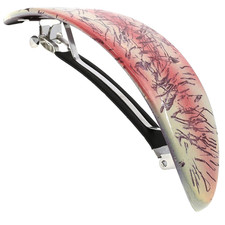 Paris CP3324 French Hair Barrette Oval for Thick Curly Wavy Long Hair, Strong Ho