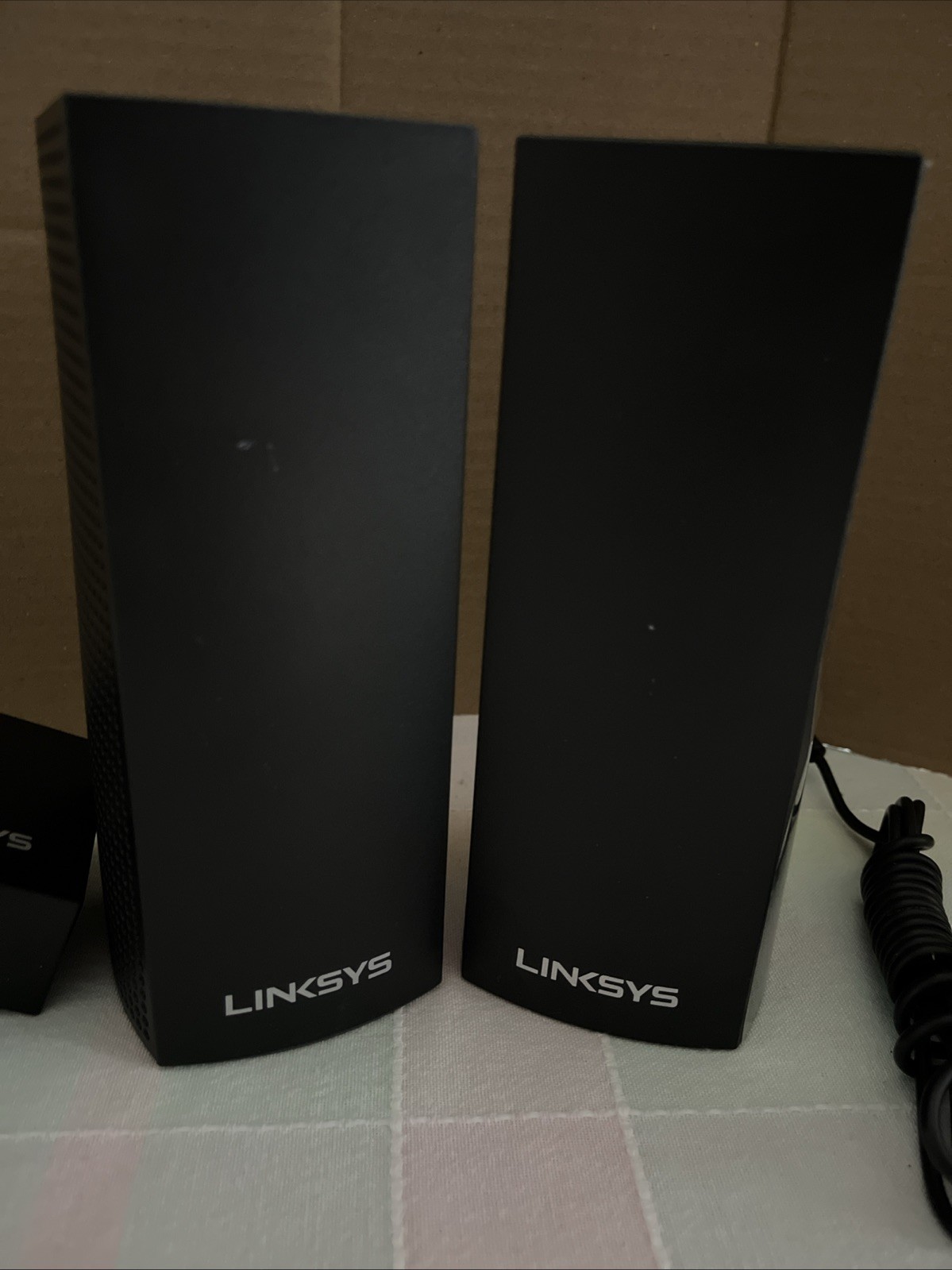 Linksys Velop Whw03 Tri-Band Whole Home Wi-Fi System Ac2200, Mesh, 2 Black