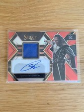 WWE Shinsuke Nakamura auto costume 15/49 autographed card