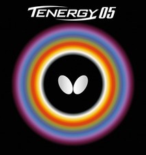 Butterfly Tenergy 05 Tennis Rubber 2.1 mm Black Professional Table Tennis