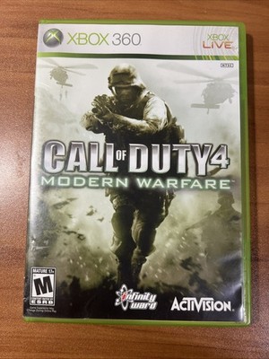 Call of Duty 4: Modern Warfare (Microsoft Xbox 360 Live,2007) Tested And Working