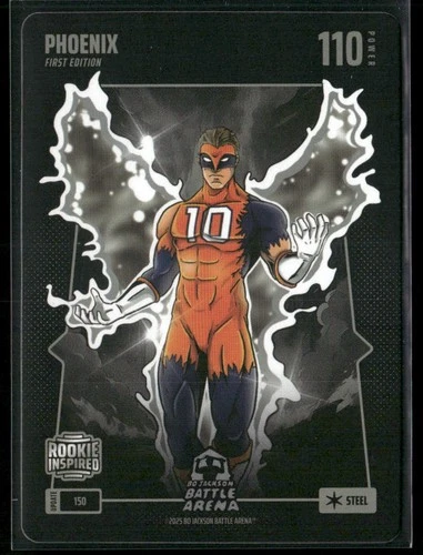 2025 Bo Jackson Battle Arena Alpha Update 150 Phoenix Bo Nix -Steel