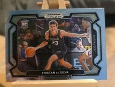 2024-25 Panini Prizm Draft Picks - Tristan da Silva #61 Silver Prizm Variations