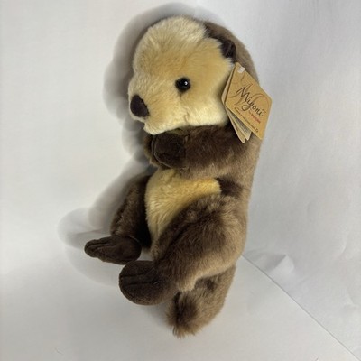 Aurora World Miyoni Sea Otter Plush Stuffed Animal Toy Tags 13  Realistic Soft