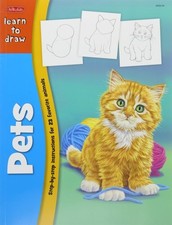 Learn to Draw Pets by Walter Foster Publishing, Very Good Book