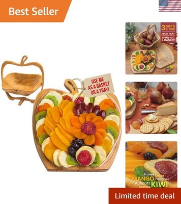 Assorted Dried Fruit Gift Basket - Perfect for Easter, Birthdays & Sympathy