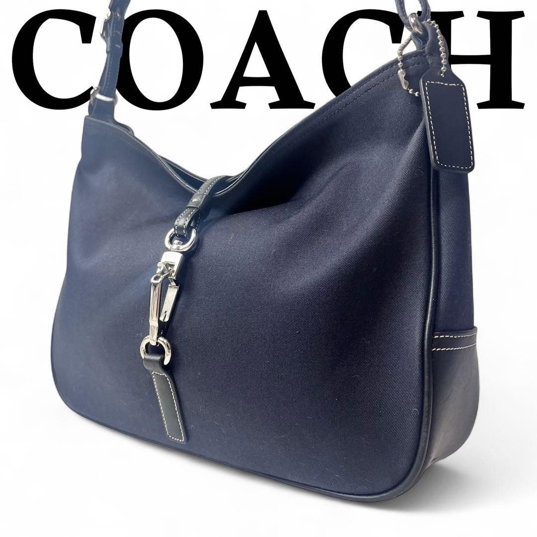 COACH black half moon one-shoulder bag style PCDYD0