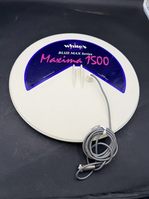 Whites Metal Detector Blue Max Series Maxima 1500 15 1/2'' Coil 624-0326 6.59 kHz