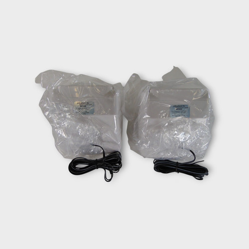 Poly-Planar MA-840 Subcompact Marine Speakers x2 80 Watts (White) New Open Box - Foto 4 di 8