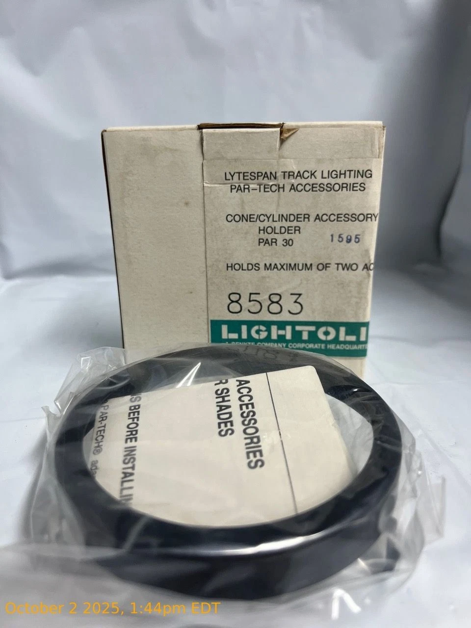 Lightolier 8583 Lytespan Track Lighting Accessory Holder - Thumbnail 3