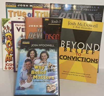 Apologetics Josh McDowell Beyond Belief SET OF 10 For Teens Kids Youth Devotions