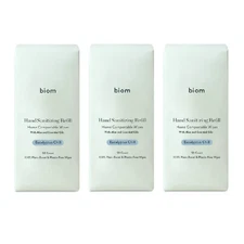 Biom Hand Sanitizing Wipes Eucalyptus Chill 50 count ( pack of 3 )