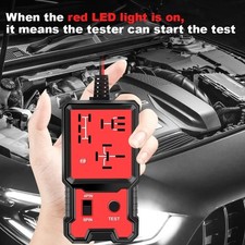 Portable 12v Automotive Relay Tester - Easily Diagnose And Test Relays