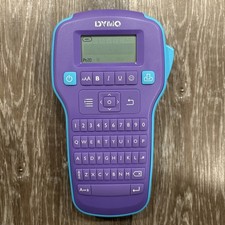 Dymo Color Pop Label Maker Printer Purple Blue Handheld Tested Working