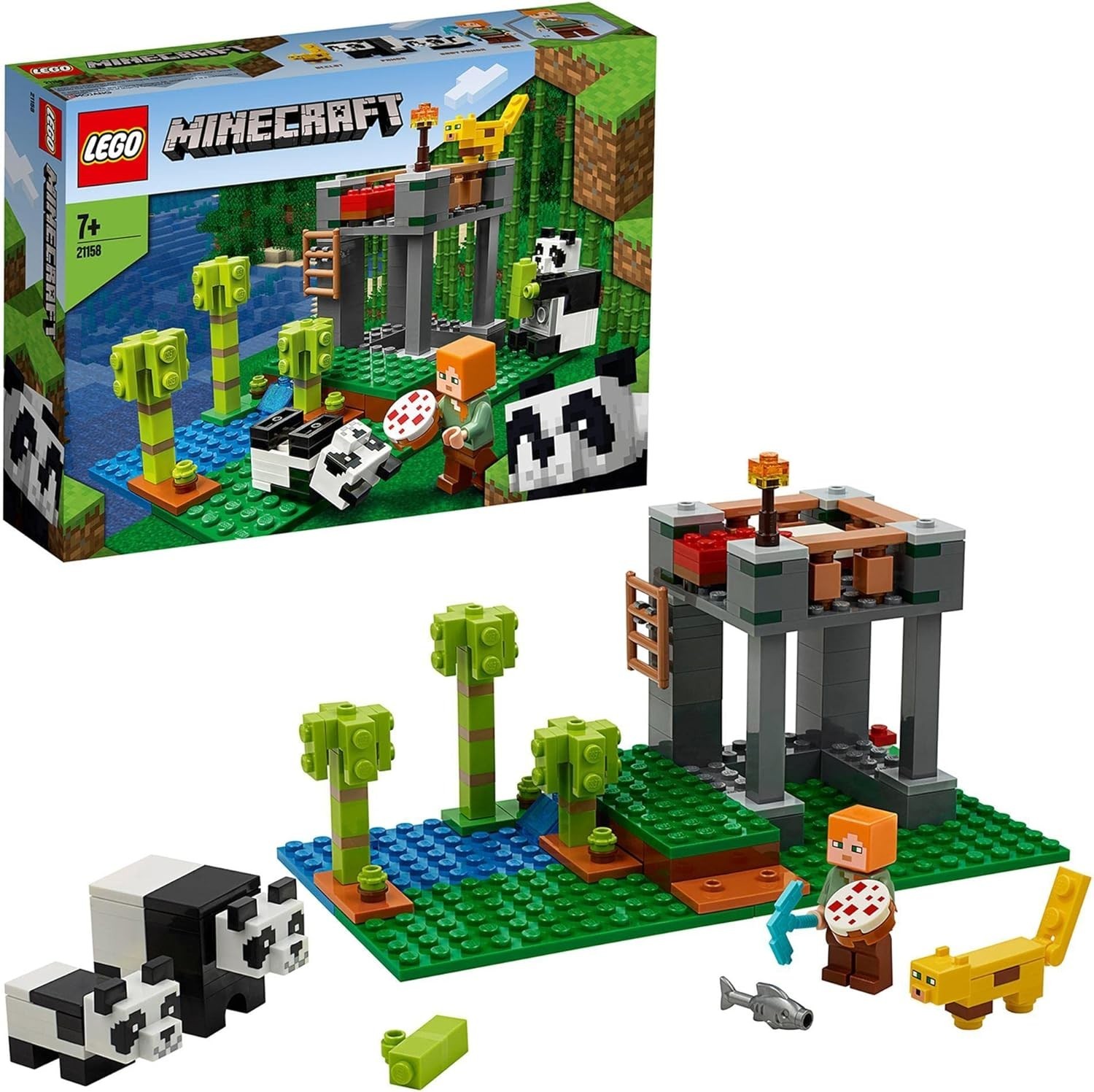 LEGO Minecraft 21158 - The Panda Nursery - Brand New & Factory Sealed - Freepost