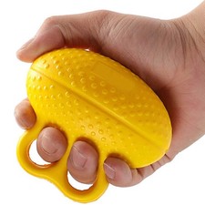 Fanwer Finger Exerciser Hand Squeeze Ball, 1 Count Pack of 1 , Yellow