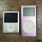 Apple ipod Mini 1st Gen Pink 2.5" Inch Lcd 4Gb Mp3 Media Player Nano Silver