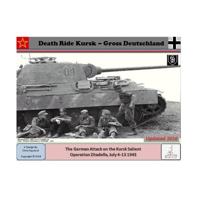 Grognard Simulati Wargame  Death Ride Kursk - Gross Deutschland (2n Box Fair/NM