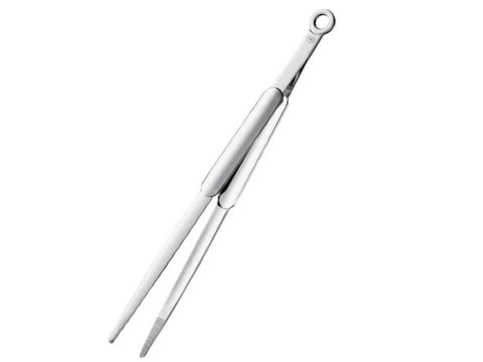 Rosle 12925 Stainless Steel Fine Tipped Needle-Nose Pliers Cooking Tongs - Image 4 of 4