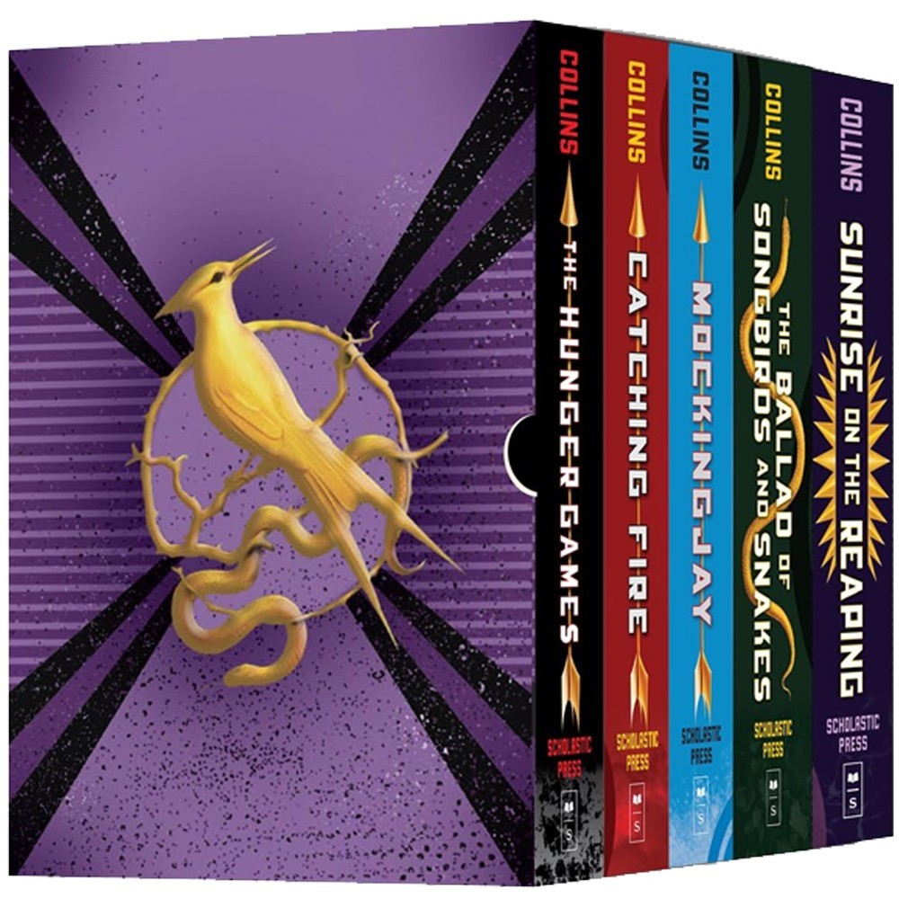 Hunger Games 5 Books Collection Box Set by Suzanne Collins (Books 1-5) Hardcover