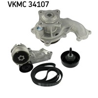 Skf Keilrippenriemensatz Mit Wasserpumpe Vkmc 34107