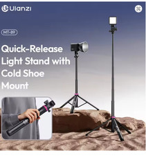 Ulanzi MT-89 2M Quick-Release Light Stand   8-Section Tripod for Camera
