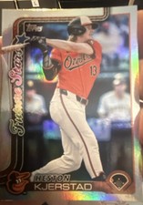 2025 Topps Series 2 - Future Stars Heston Kjerstad #630 Rainbow Foilboard