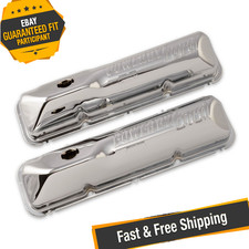 Scott Drake Powered By Ford Chrome Valve Covers For 67-73 Ford Mustang 390428 Scott Drake Powered By Ford Chrome Valve Covers For 67-73 Ford Mustang 390428