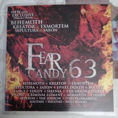 TERRORIZER FEAR CANDY 63 (Metal Compilation/Sampler 21 Tracks) CD