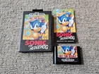 Sonic the Hedgehog Sega Genesis 1991 CIB Complete With Manual Tested Ships TODAY