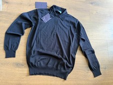 Prada polo shirt deep blue wool CONTACT ME BE...
