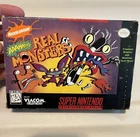 Aaahh!!! Real Monsters SNES CIB Authentic Tested