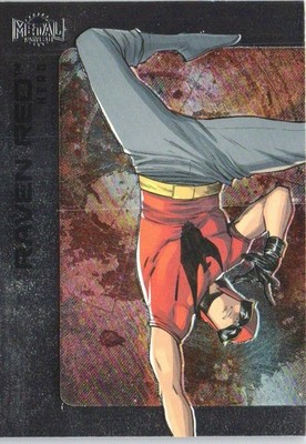 2025 Skybox Metal Universe Batman #25 Raven Red