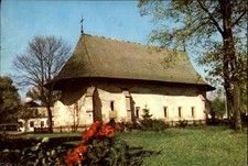 Church Radauti Romania vintage postcard r660